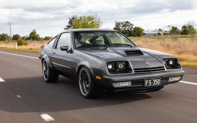 Down Town Kustoms-built Chev Monza